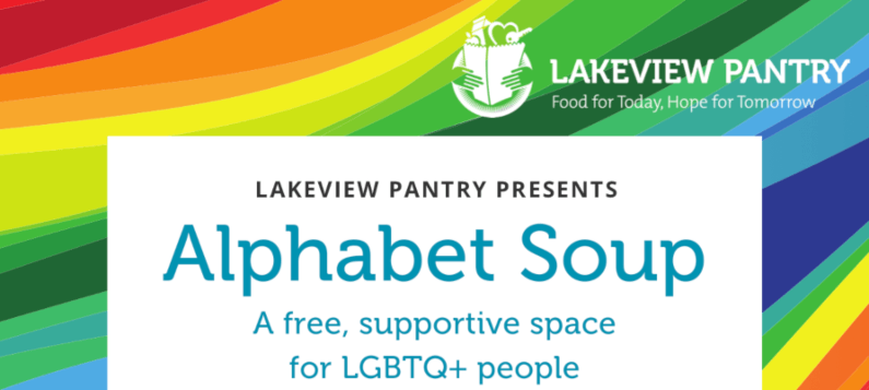LGBTQ+ Alphabet Soup Group Returns Tuesday, Dec. 3!