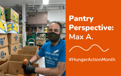 Pantry Perspective: Volunteer Max A.
