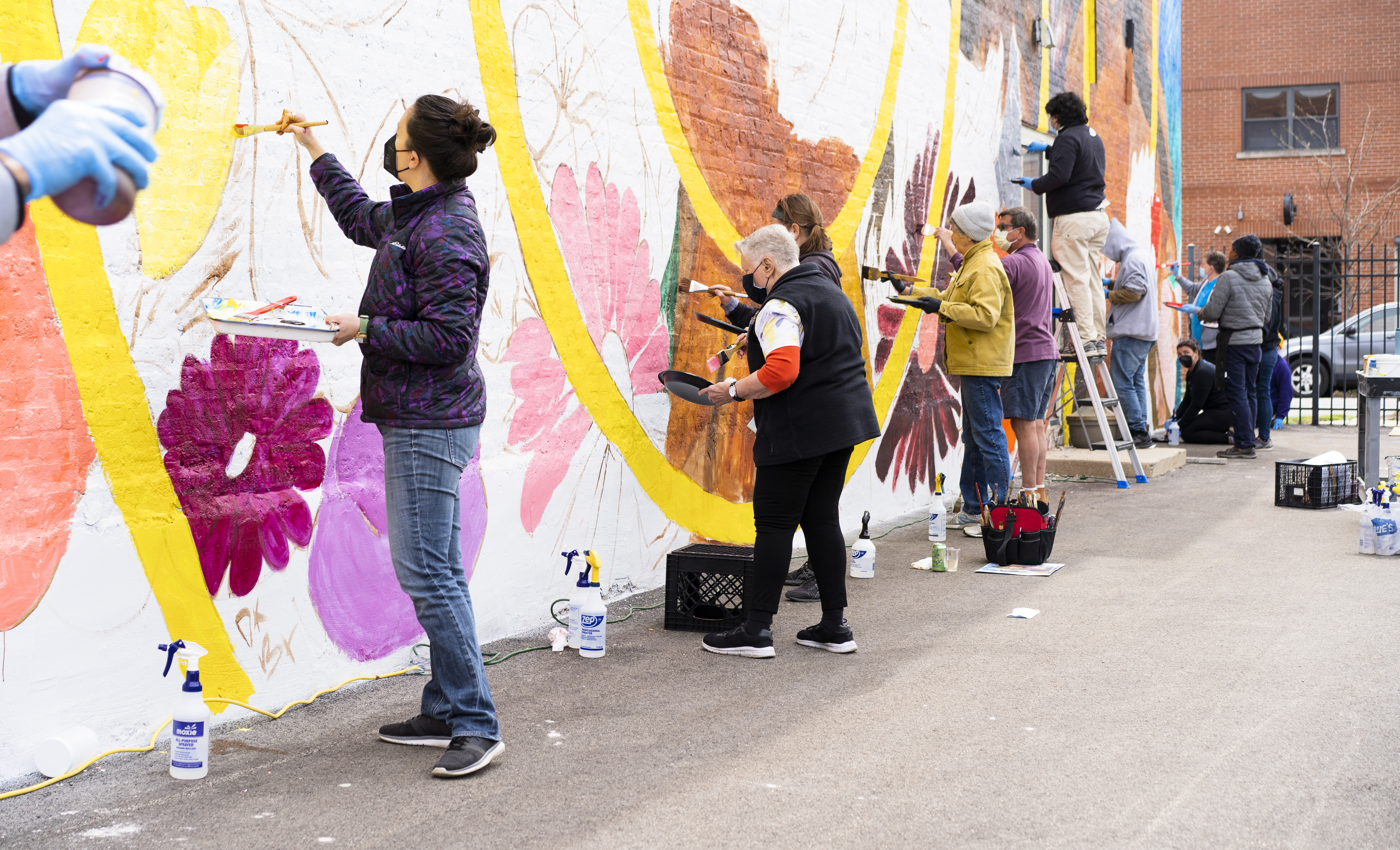Lakeview Pantry Mural 2