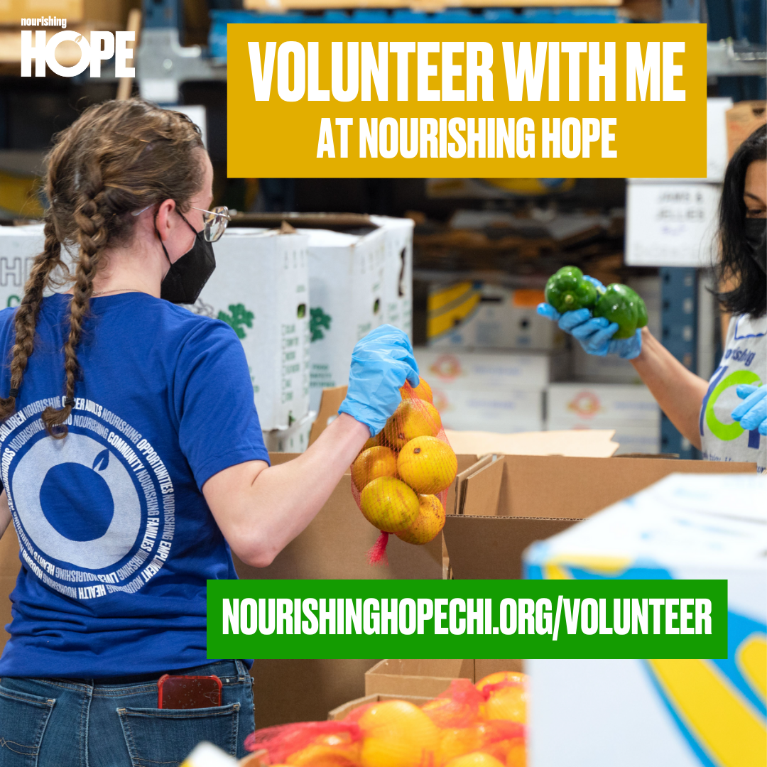 Social media graphic for volunteers