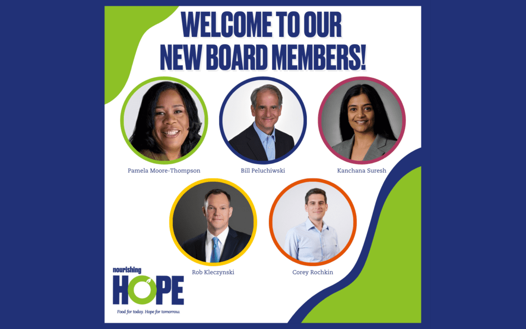 Five new members join Nourishing Hope’s board of directors