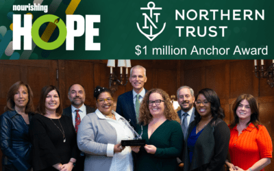 Nourishing Hope wins first-ever Northern Trust Anchor Award of $1 million