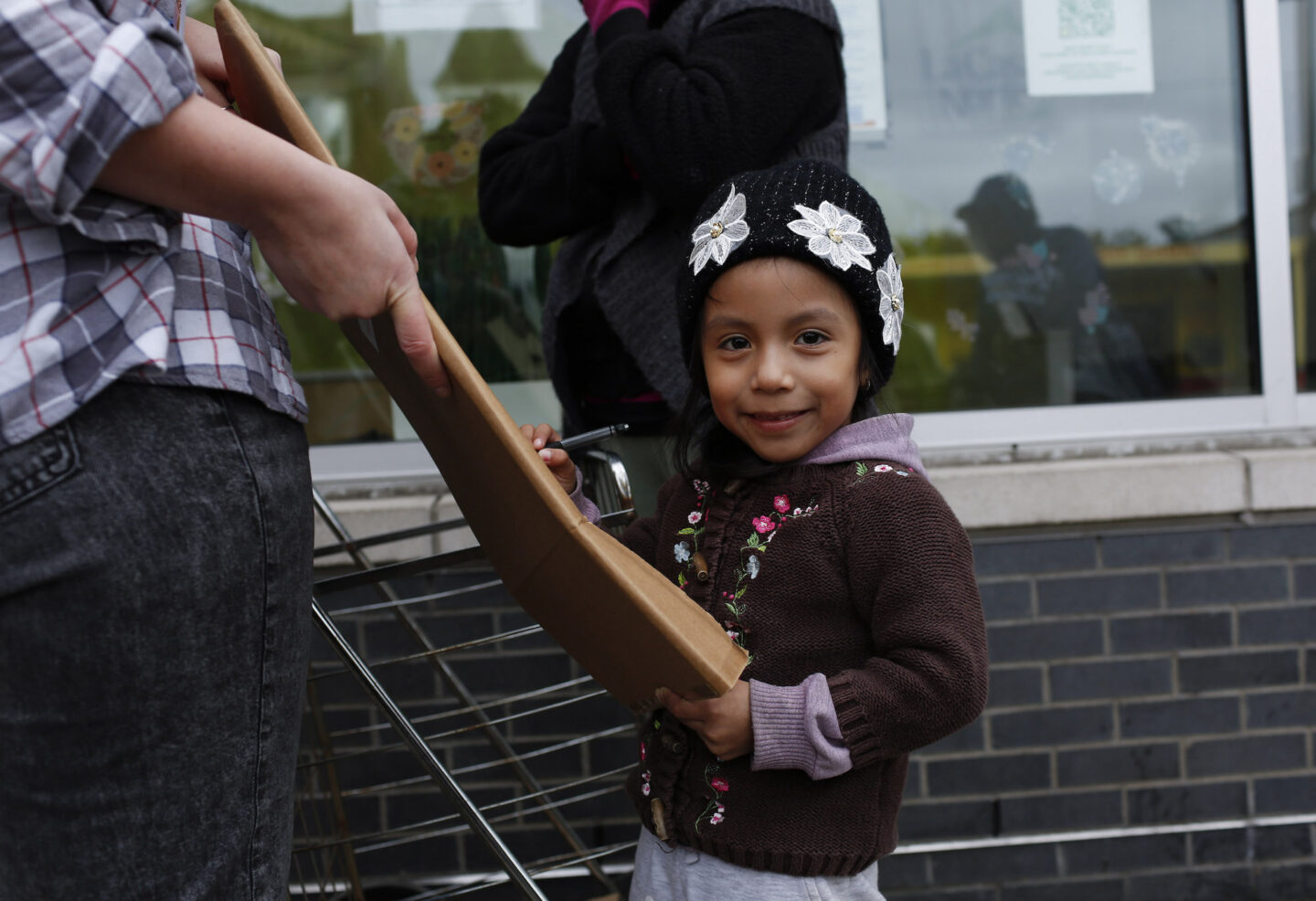 Renata, 4, is one of thousands of migrant children to arrive in Chicago this year. 